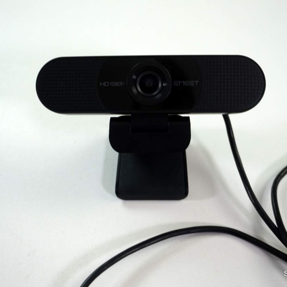EMEET 1080P HD Webcam with Microphone USB Streaming Web Camera for PC BLACK